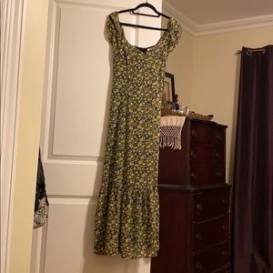 NWOT Urban Outfitters Floral Maxi Dress